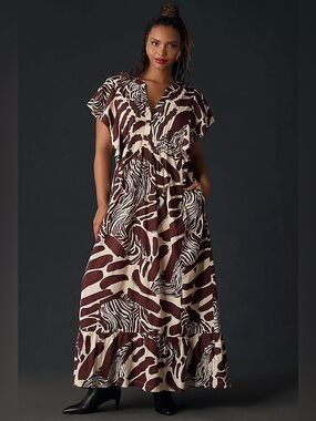 Maeve Cassandra Maxi Dress from Anthropologie.